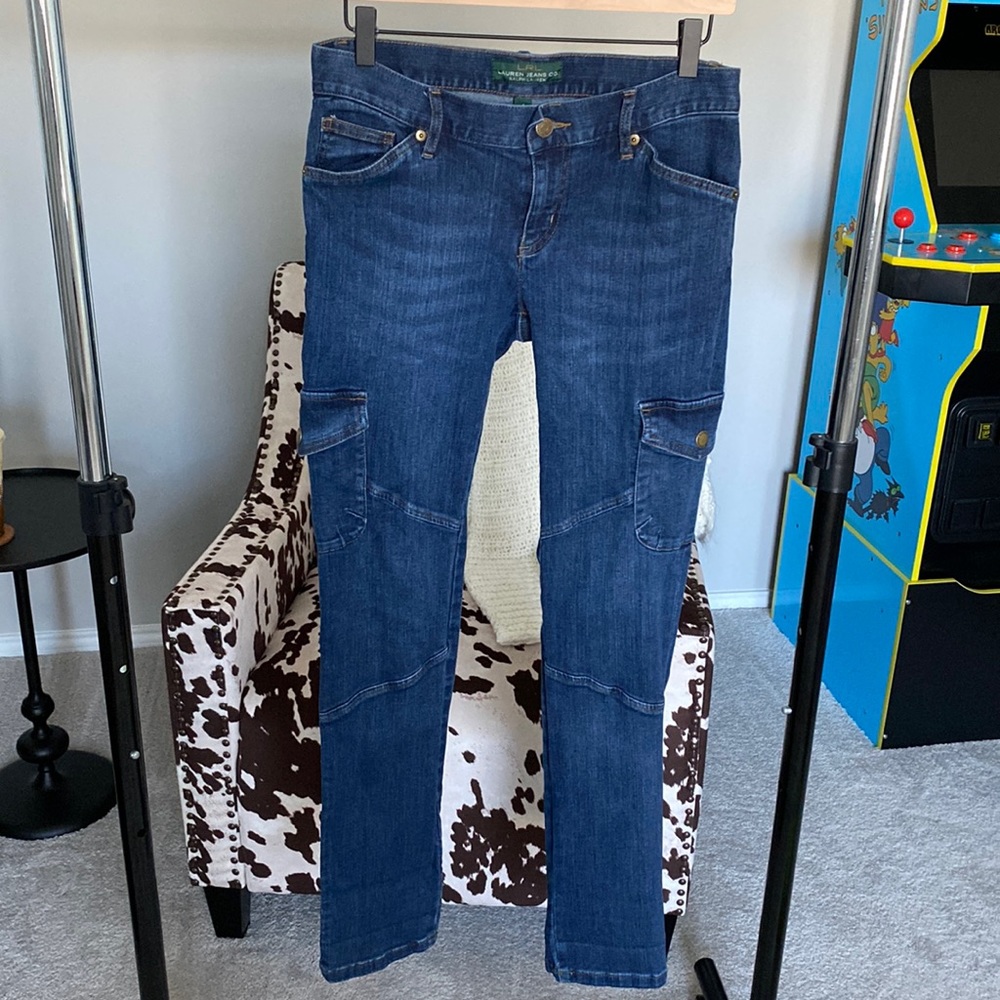 Ralph Lauren cargo denim jeans - Picture 1 of 10